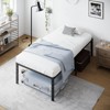 Karl Home 18 inch Height Twin Size Bed Frames Heavy Duty, Metal Platform Bed No Box Spring Needed - 3 of 4