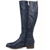 Journee Collection Womens Ivie Stacked Heel Riding Boots - 2 of 4