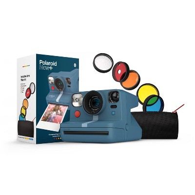 Polaroid Now+ Instant Film Camera - Blue