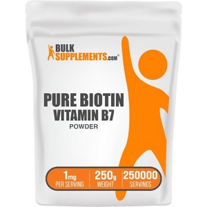 BulkSupplements Pure Biotin (Vitamin B7) Powder - 1 of 4