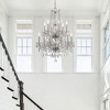 Crystorama Lighting Traditional Crystal 12 - Light Chandelier in  Polished Chrome - 4 of 4