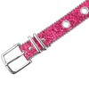 INSPIRE CHIC Women's Hollow Eyelet Sequin Decoration Versatile No-Punch Pin Buckle Belt - 2 of 4