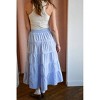 Women's Jen Gingham Tiered Midi Skirt - WISHLIST - 3 of 4