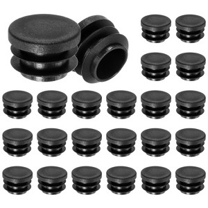 Unique Bargains Durable Plastic Multipurpose Use Mechanical Fasteners 30 Pcs Black - 1 of 4