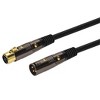 Monoprice XLR Male to XLR Female Cable [Microphone & Interconnect] - 10 Feet | Gold Plated, 16AWG - Premier Series - 2 of 4