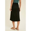 Women's Ribbed Midi Sweater Skirt - WISHLIST - 4 of 4