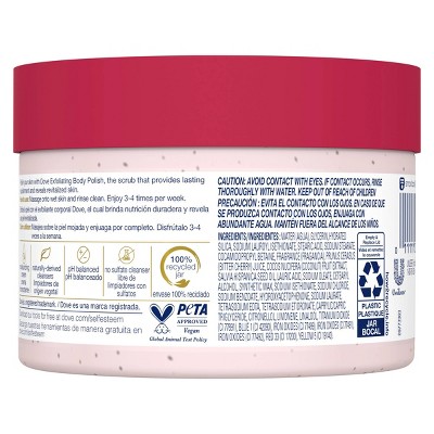 Dove Crushed Cherries &#38; Chia Milk Exfoliating Body Scrub - 10.5 oz_3