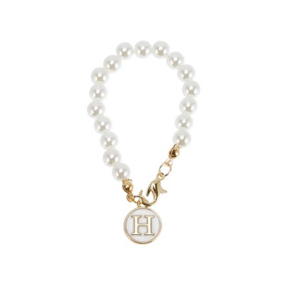 Unique Bargains Imitation Pearl Chain Round Water Cup Pendant 1 Pc