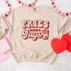Simply Sage Market Women's Graphic Sweatshirt Fries Before Guys Bold - 3 of 4