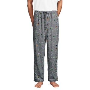 Lands' End Men's Flannel Pajama Pants - 1 of 3