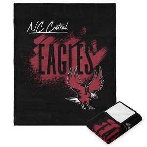 NCAA North Carolina Central Tradition Silk Touch Throw Blanket 50x60 Inches - 1 of 4