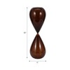 Contemporary Hourglass Sculpture for Home Decor - Stylish Decorative Object for Family Game Night, Desk Decor, and Living Room Decoration - 2 of 4