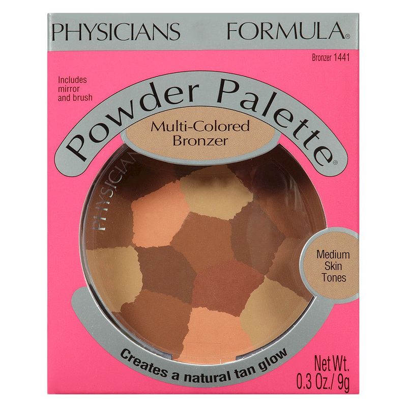 PhysiciansFormula Powder Bronzer - Multi Color - 0.3oz: Murumuru Butter Infused, Radiant Glow, Creamy Texture, Buildable Coverage, 3 of 7