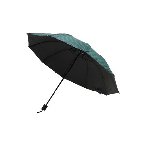 Unique Bargains Outdoor Umbrella 10-rib Striped Sun Protection Impact Cloth Vinyl 42.52"x29.13" 1 Pcs - 1 of 4