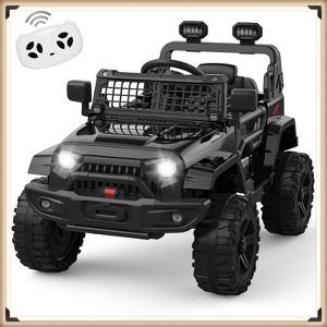 Garvee 12V Ride On Truck for Kids, Battery-Powered Car with Remote Control, Music, LED Lights & Suspension, for Ages 2-5 - 1 of 4