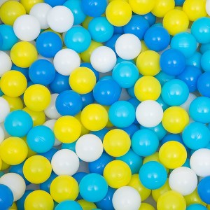 Cesicia Ball Pit Balls 500 Count for Kids, Baby Toddler Play Balls for Kids Toddlers - Safe, Crushproof, Lightweight - 1 of 4