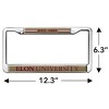 Elon University School Logo Full Size Standard License Plate Metal Frame - 4 of 4