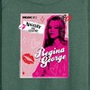 Women's - Mean Girls - Regina George Naughty List Legend Lightweight French Terry Wide Neck Long Sleeve Shirt - 2 of 4