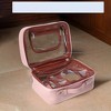 Unique Bargains Women's TSA Approved Toiletry Bag 1 Pc - 2 of 4