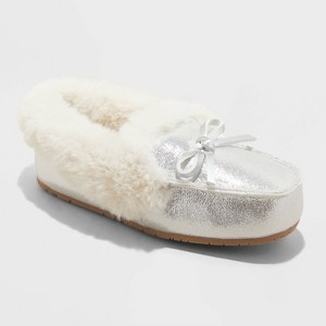 Toddler Girls' Medora Moccasin Slippers - Cat & Jack™ - 1 of 4