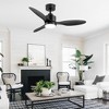 Airsurfer 42" 3-blade Downrod Mount Ceiling Fan with LED Lights and Remote Control - 4 of 4