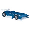 CAVINAS Twin/Full Size Race Car-Shaped Platform Bed with Storage,Plywood Bed Frame for Kids Room,Bedroom - 4 of 4