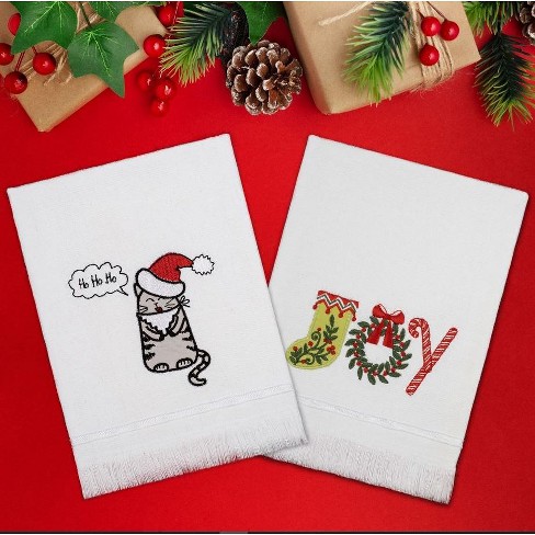 Winter Kitchen Towel Christmas Bathroom Soft Absorbent Dish Cloth