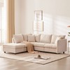 NicBex Sectional Sofa with Ottoman & 2 Pillows 5 Seat L Shaped Modular Sofa for Living Room & Apartment - 4 of 4