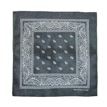 CTM Cotton Paisley All-Purpose Bandanas (Pack of 5 of Same Color)