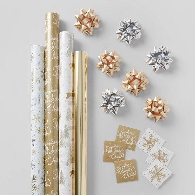 Gift Wrap Pack Metallic - Wondershop™