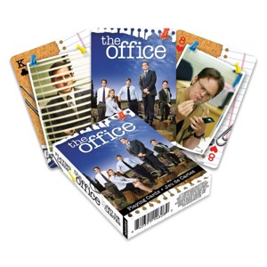 Aquarius Puzzles The Office Cast Playing Cards | 52 Card Deck + 2 Jokers - 1 of 3