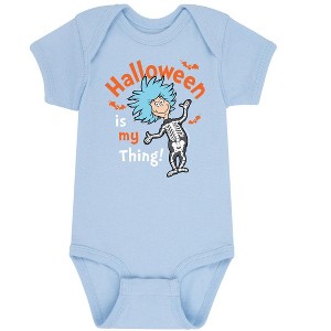Boys' - Dr. Seuss - Halloween Is My Thing Baby One Piece - 1 of 4