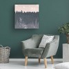 14" x 14" Melissa Averinos 'Evening Forest II' Unframed Wall Canvas - Trademark Fine Art - 4 of 4