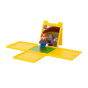 24pcs Super Mario Figuras Mario Bros Model with Storage Bag Luigi Yoshi PVC  Model Toys for