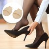 Unique Bargains Soft Anti slip and Wear-resistant Forefoot Insole Pads Skin Color 2 Pairs - 2 of 4