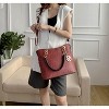 MKF Collection Kissaten Milan “M” Signature Tote Faux Leather Shoulder Bag for Women by Mia K - 4 of 4