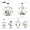 Livex Lighting Milania 4 - Light Chandelier in  Antique Brass - 2 of 4