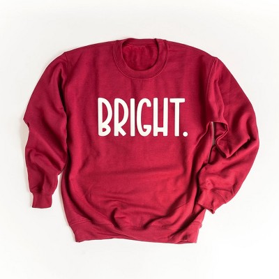 Simply Sage Market Women's Graphic Sweatshirt Bright Bold Puff Print