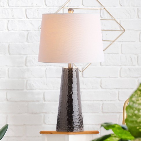 26 Metal Wells Hammered Table Lamp, How Much Should A Table Lamp Cost