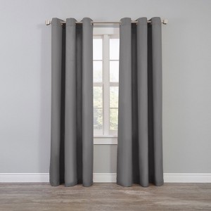 BrylaneHome BH Studio Microfiber Grommet Panel - 1 of 4