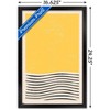 Trends International Geometric - Yellow Framed Wall Poster Prints - 3 of 4