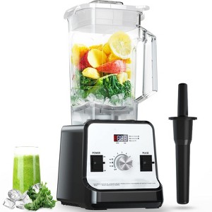 Itopfox Professional Blender with 1500-Watt Motor, 68 Oz Large Capacity, Countertop Blender for Ice Crush, Frozen Drinks, Silver - 1 of 4