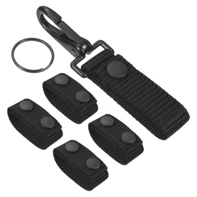 D-Ring Belt Keepers (Set of 4 with snaps)