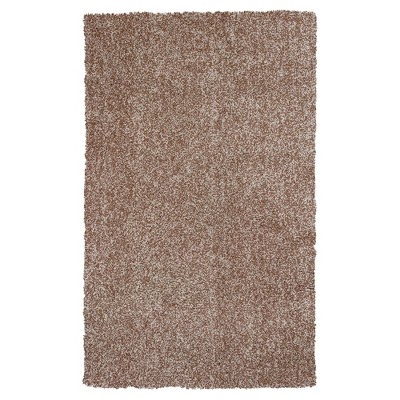 Beige Solid Woven Area Rug 27"x45" - KAS Rugs