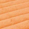 Unique Bargains Plush Faux Fur Throw Solid Striped Soft Sofa Living Room Pillow Covers 2 Pcs - 3 of 4