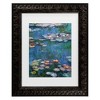 Trademark Fine Art Claude Monet Waterlilies Classic Matted Framed Art - 2 of 4