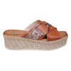 GC Shoes Lindsey Buckle Cross Strap Espadrille Slide Platform Sandals - 2 of 4