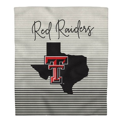 NCAA Texas Tech Red Raiders Ultra Fleece State Stripe Blanket