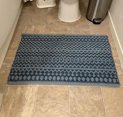 20x34 Fine Chenille Memory Foam Bath Rug - Threshold™ : Target