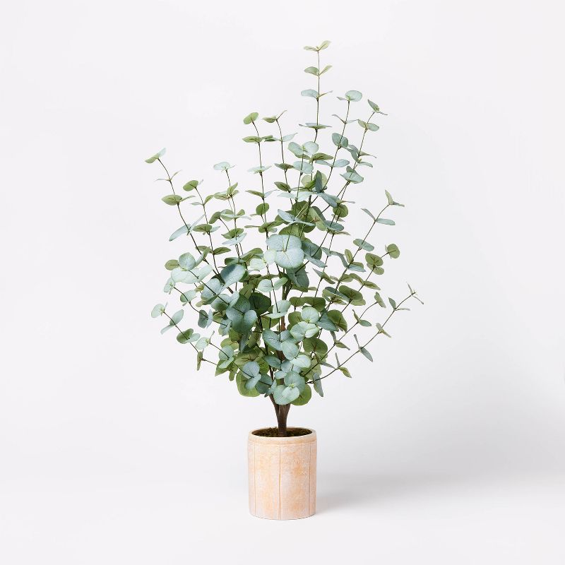 Large Artificial Eucalyptus Plant in Pot - Threshold&#8482; designed with Studio McGee, 1 of 9